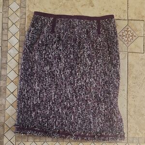 Talbots Tweed Pencil Skirt
